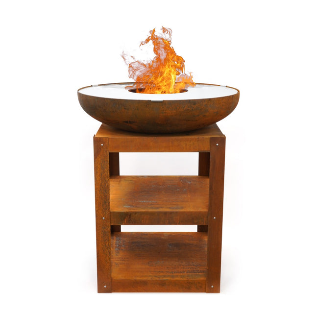 Brasero plancha Bakka rouille HEAT