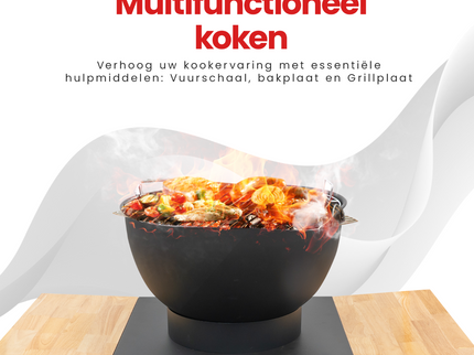 HEAT Kjok Buitenkeuken Ø56 cm Zwart
