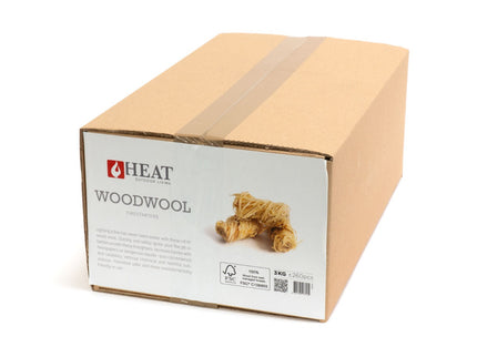 HEAT Houtwol Aanmaakkrullen 3 kg
