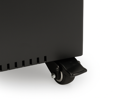 HEAT Utevarme zwart detail wiel
