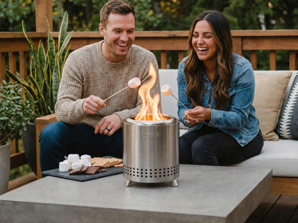 Brasero sans fumée Rokfri Medium inox HEAT