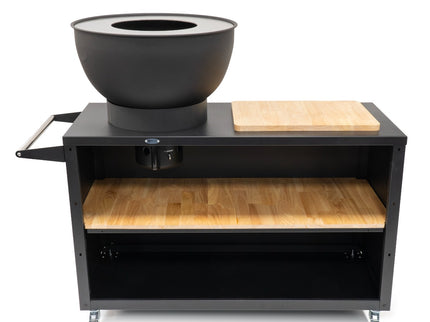HEAT Trolle barbecue met bakplaat productfoto
