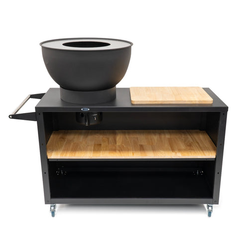 HEAT Trolle barbecue met bakplaat productfoto
