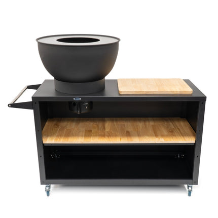 HEAT Trolle barbecue met bakplaat productfoto
