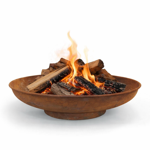 Brasero bol à feu Classic 80 cm rouille HEAT