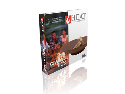 Brasero bol à feu Classic 90 cm rouille HEAT