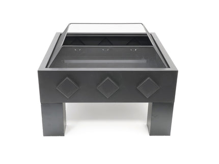 Brasero extérieur Kvadrat acier noir HEAT