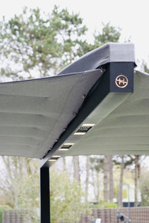 Heatsail LEAF® Chauffe terrasse / Parasol