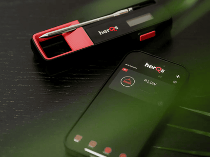 HerQs thermometer Single Max app