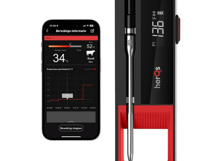 HerQs thermometer Single Max app