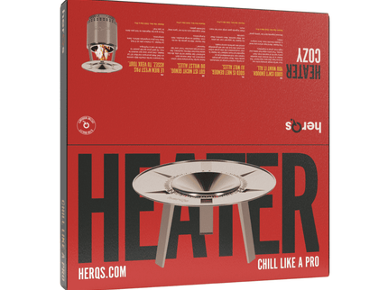 HerQs warmteverspreider voor vuurkorf Cozy