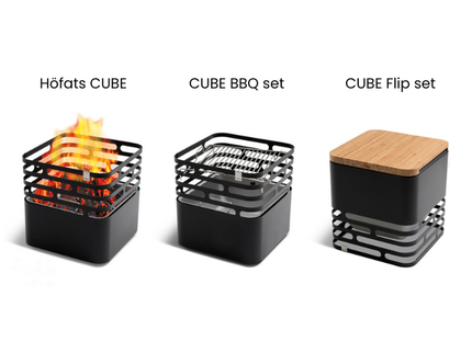 Höfats CUBE (BBQ set & Flip set)