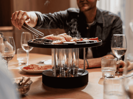 Höfats tafelgrill Circle 35 sfeerbeeld binnen

