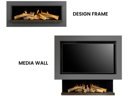 Design frame vs media wall