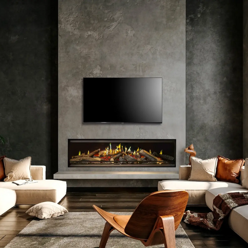 Kalfire E-one 160 Elektrische Sfeerhaard sfeerfoto