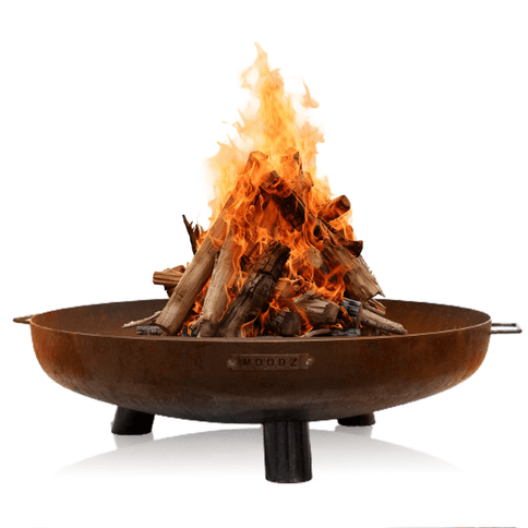 Brasero bol à feu Feet & Handle 60 cm acier corten MOODZ