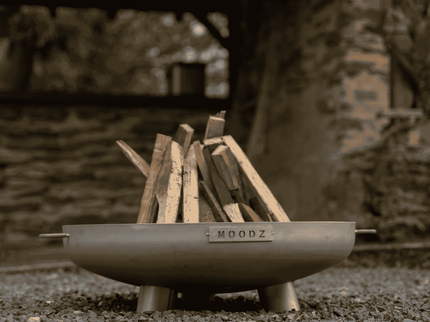 Brasero bol à feu Feet & Handle 60 cm inox MOODZ