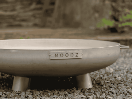 Brasero bol à feu Feet & Handle 60 cm inox MOODZ