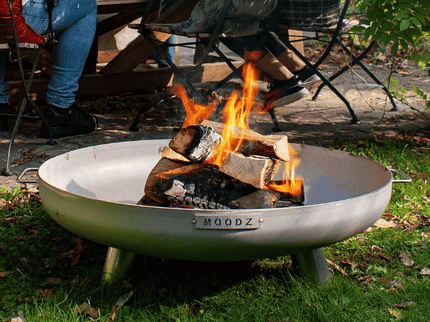 MOODZ Vuurschaal  Feet & Handle RVS