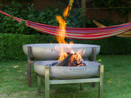 Brasero bol à feu 100 cm inox MOODZ