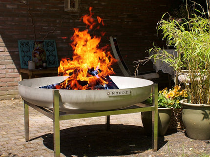 Brasero bol à feu 100 cm inox MOODZ