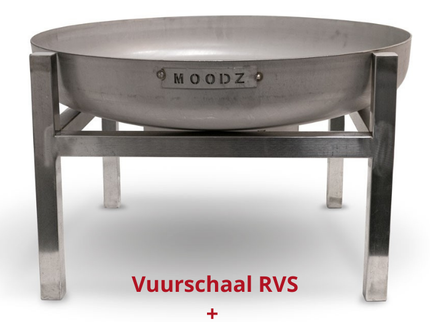 Brasero bol à feu 60 cm inox MOODZ