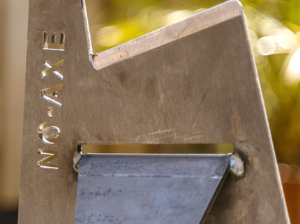 NO-AXE Houtklover Blank Staal met Hamer