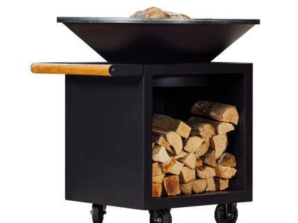 Brasero plancha Classic Storage PRO noir 100 OFYR