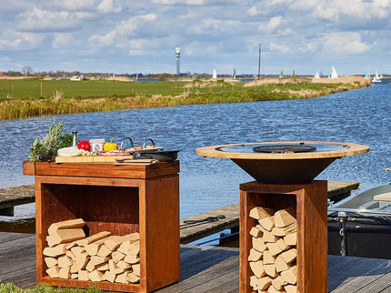 OFYR Fire Guard Ring bij het water