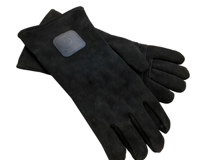 Gants barbecue résistant à la chaleur noir Quoco