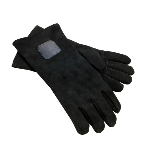Gants barbecue résistant à la chaleur noir Quoco
