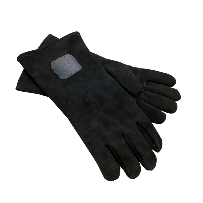 Gants barbecue résistant à la chaleur noir Quoco