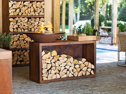 Brasero plancha Island corten 100 OFYR