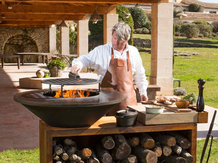 Brasero plancha Island corten 100 OFYR