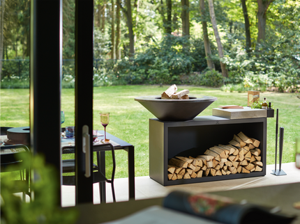 OFYR Island Black 100-100 rubberwood