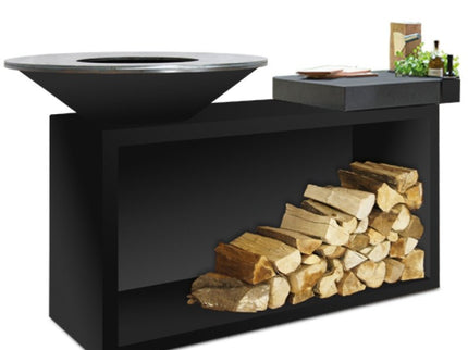 OFYR Island Black 85-100 Keramiek donker grijs