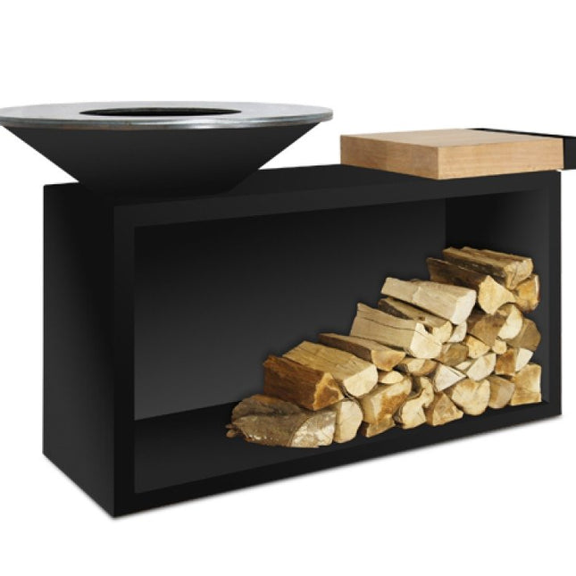 OFYR Island Black 85-100 rubberwood