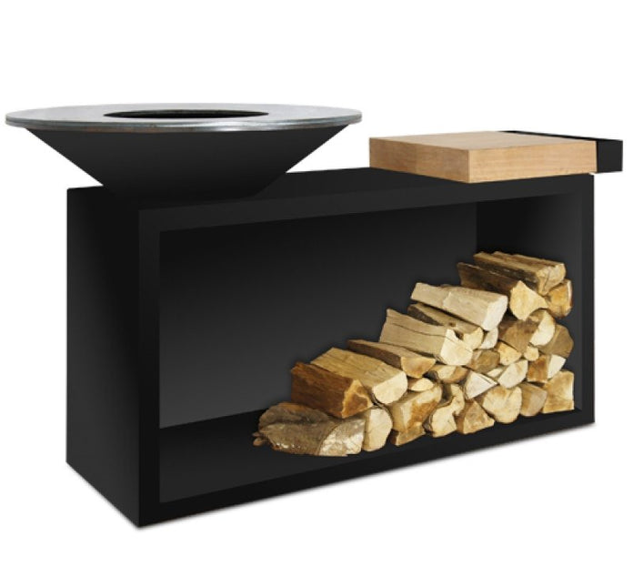 OFYR Island Black 85-100 rubberwood