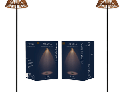 Pack promo ZOLUNA 2x lampadaire Sofie