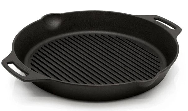 Poêle à griller en fonte 2 poignées (2 tailles) Petromax
