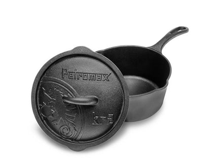 Petromax Casserole en fonte avec couvercle-1L