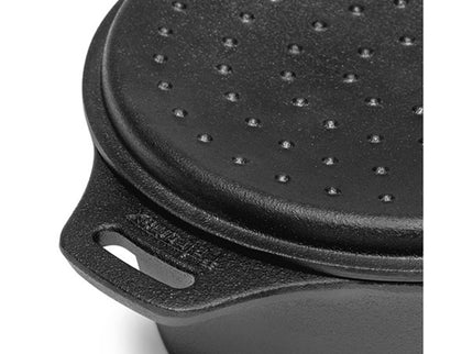 Petromax Gietijzeren Steelpan met Deksel