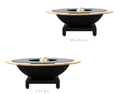 Unité de cuisson Basso+ gris foncé (2 tailles) Quoco