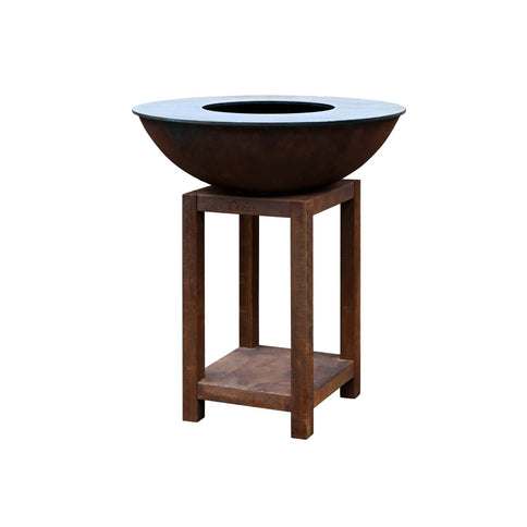 Brasero plancha Montabile medium corten Quoco