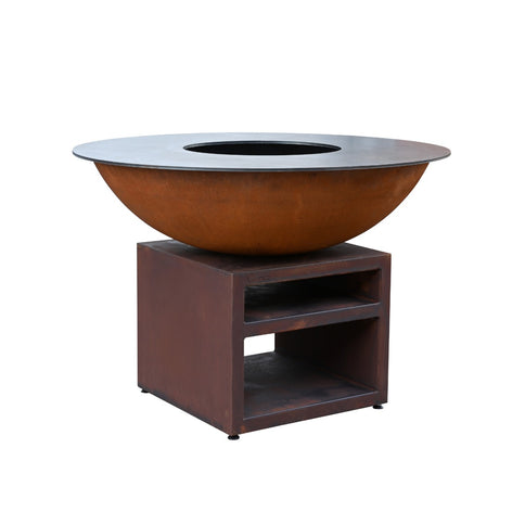 Brasero plancha Piatto extra large corten Quoco