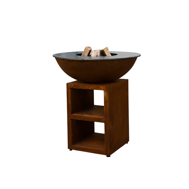 Brasero plancha Piatto large corten Quoco