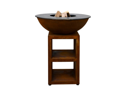 Brasero plancha Piatto medium corten Quoco