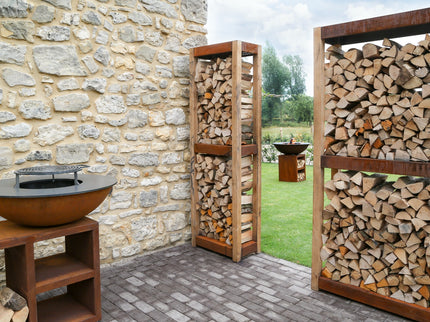Brasero plancha Piatto Tavolo large corten Quoco