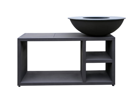 Quoco PIATTO Tavolo Donkergrijs-Large