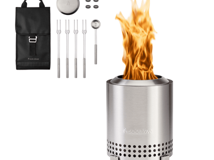 Pack promo Solo Stove Mesa XL acier inox. + kit d'accessoires